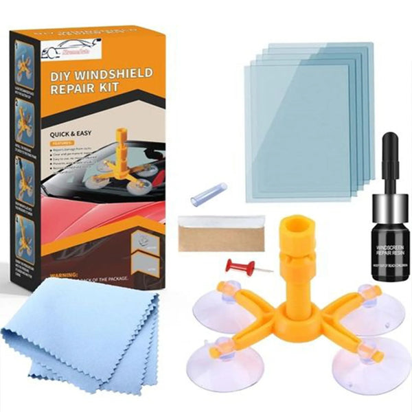 مجموعة أدوات إصلاح الزجاج للسيارة The car glass repair tool kit