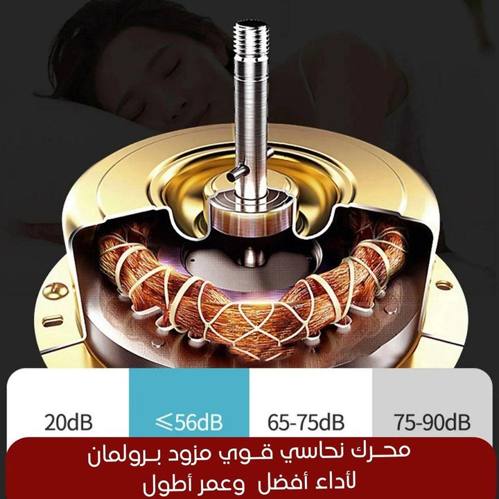 مروحة تبريد سقف مع ريموت تحكم - Dupamine Store - 55.000