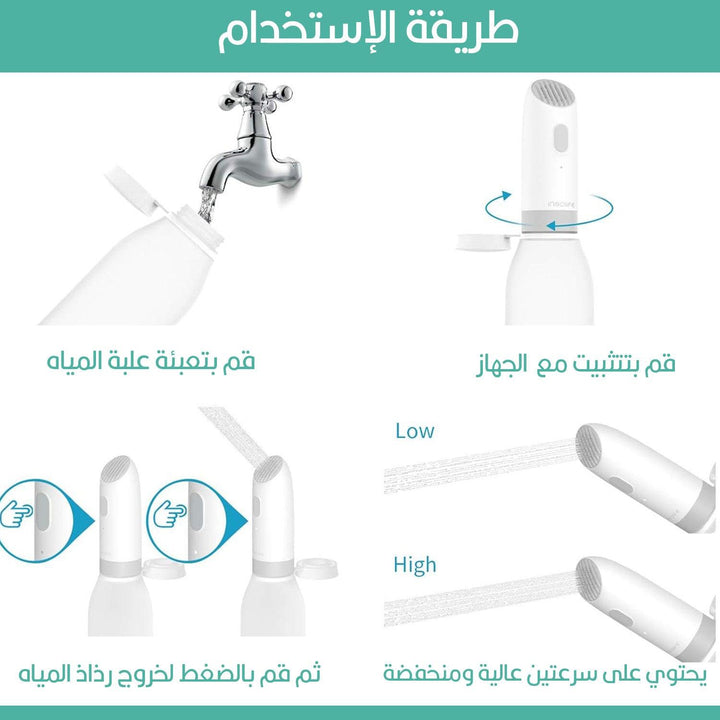 شطاف المسافر المحمول بالشحن - Dupamine Store - 18.000