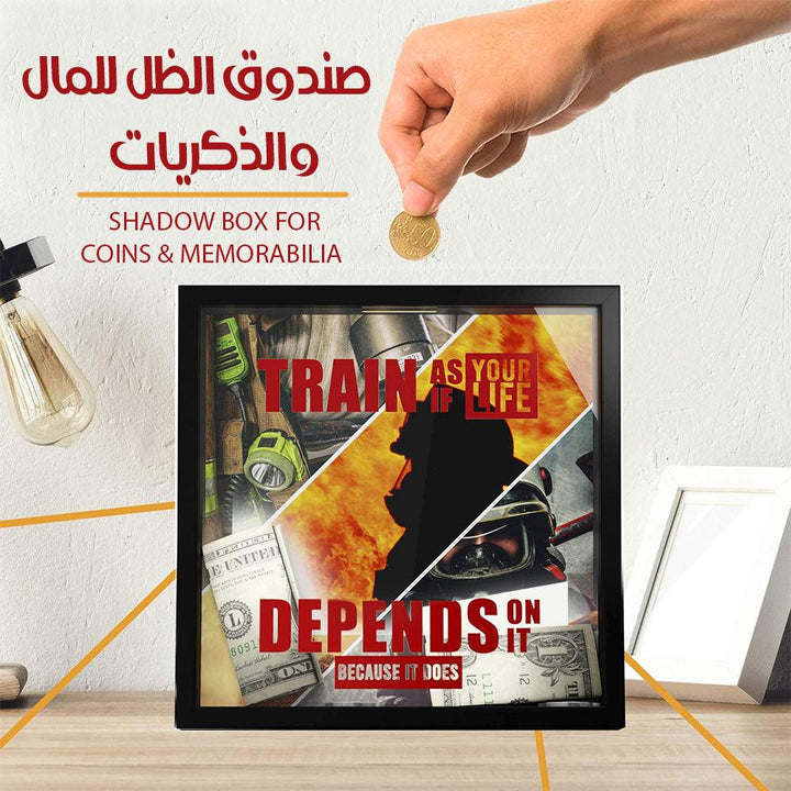 صندوق الظل للمال والذكريات - تصميم مميز وعالي الجودة - Dupamine Store - 5.000