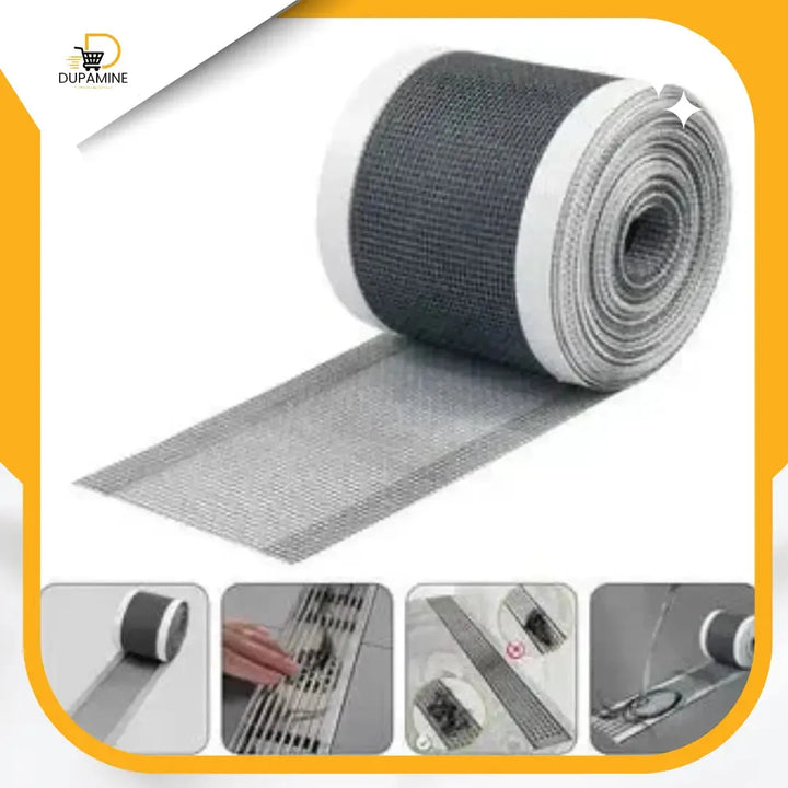 Hair Net Sticker Drain net stickers to catch hair and dirt - ملصقات شبكة الصرف لالتقاط ...
