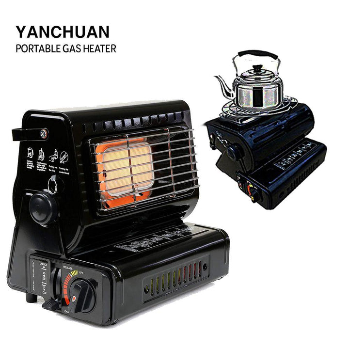 صوبة غاز متنقلة 2 في 1 YANCHUAN portable gas heater - Dupamine Store - 32.000