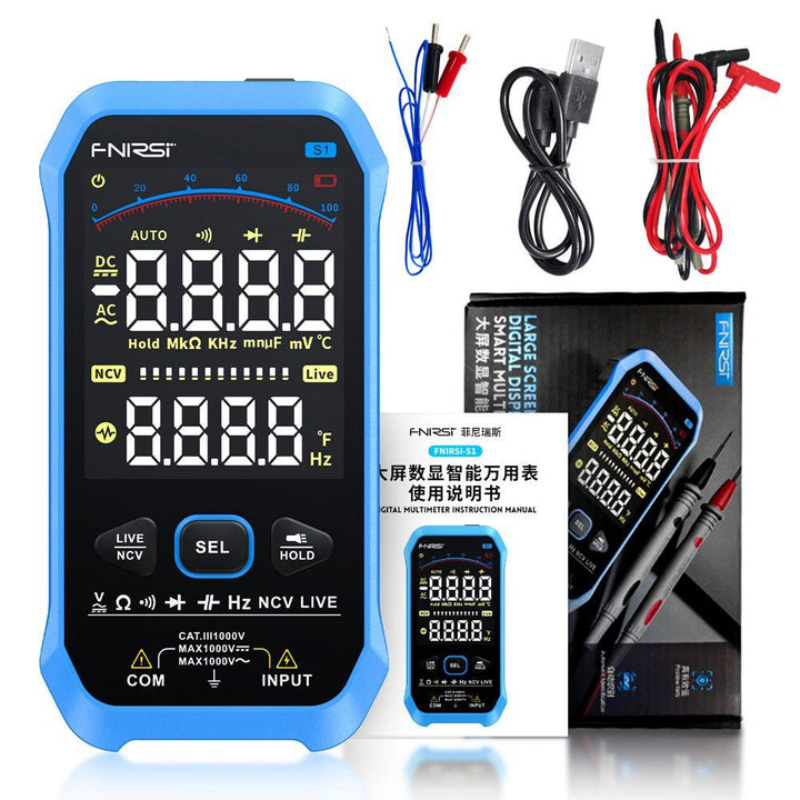 ملتي ميتر ذكي باصدار 2023 Digital smart multimeter - Dupamine Store - 42.000