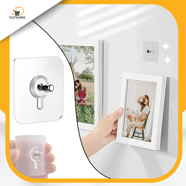 Multi-purpose self-adhesive nail hanger - علاقة المسمار ذاتية الالتصاق متعددة الاستخدامات