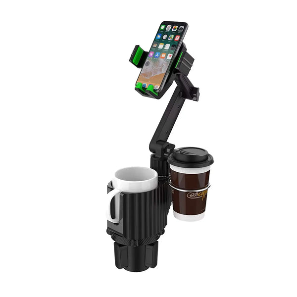 ستاند حامل الموبايل والكاسات للسيارة Heavy Duty Car Cup Mount Holder Phone Mount with Expandable Cup