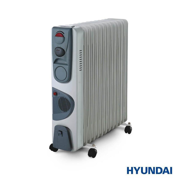 دفاية هيونداي كهربائية بمروحة 2500واط HYUNDAI - Electrical Oil Heater - Dupamine Store - 54.000