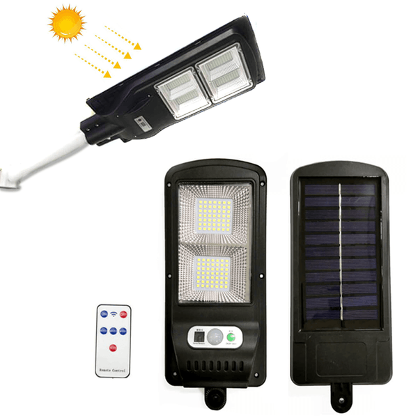 كشاف ليلي ثنائي مع مستشعر الحركة ضد الماء يعمل عالطاقة الشمسية صغير 2LED Solar Induction Street Lamp - Dupamine Store - 16.000