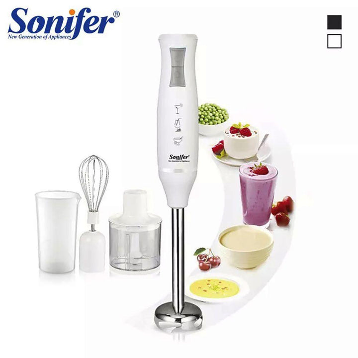 محضرة الطعام الكهربائية 4 في1 Sonifer HAND BLENDER SET SF-8025 - Dupamine Store - 24.000