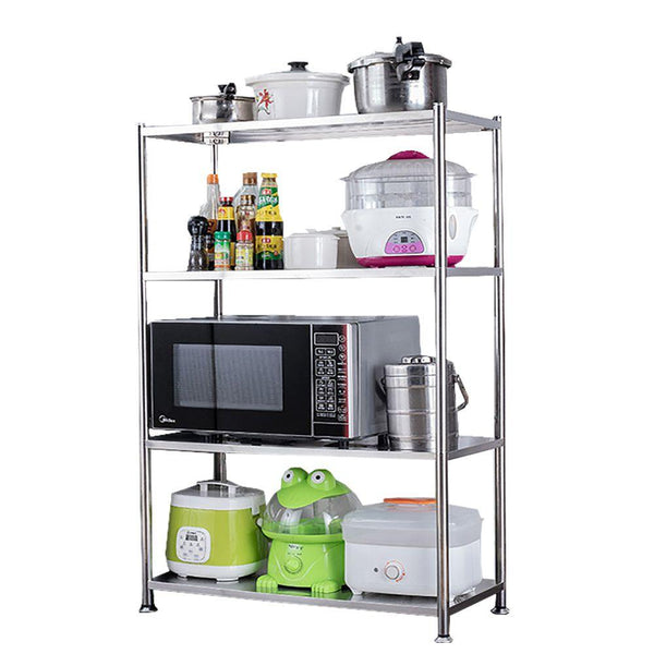 رفوف تخزين ستانليس متعدد الإستخدام 4 أرفف Multipurpose stainless steel storage rack - Dupamine Store - 30.000