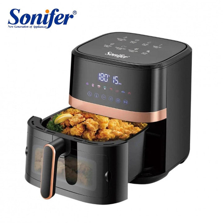 مقلاة طعام هوائية ديجيتال بسعة 5.5 لتر sonifer air fryer sf-1015 - Dupamine Store - 53.000