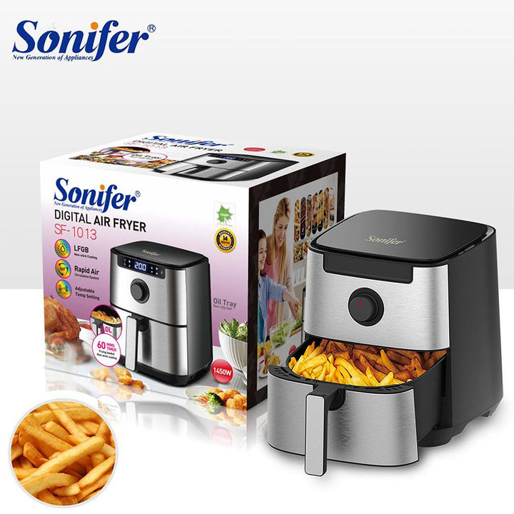 مقلاة الطعام الهوائية سونيفر 5 لتر Sonifer airFryer sf-1013 - Dupamine Store - 77.000