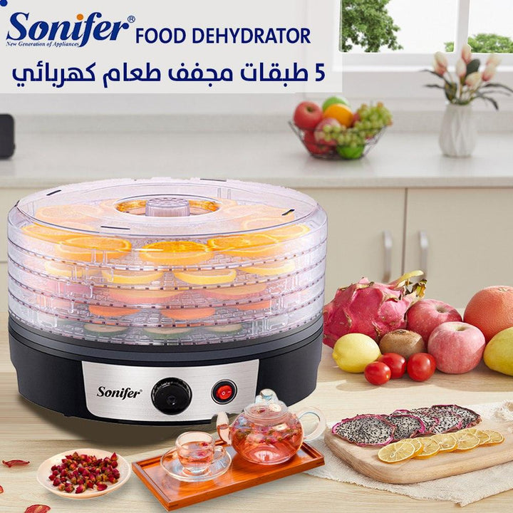 5 طبقات مجفف طعان كهربائي SONIFER SF-4033 - Dupamine Store - 38.000