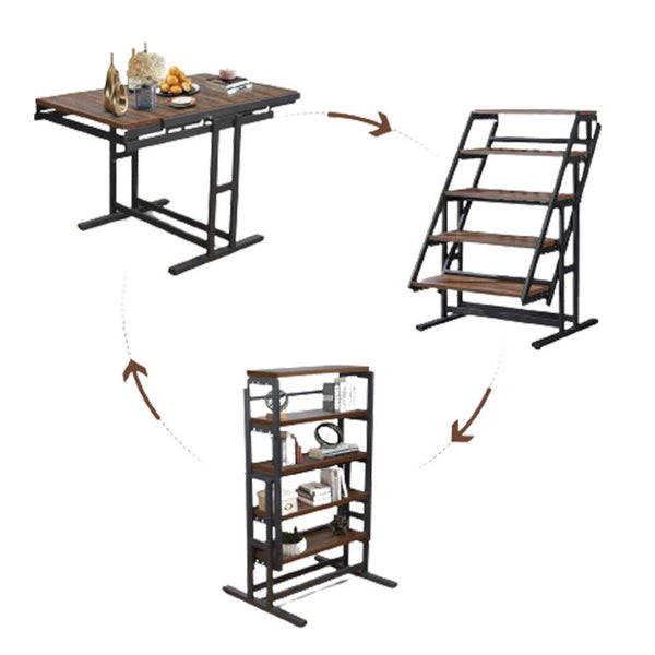 طاولة تتحول إلى أرفف 5 طبقات Table converts into 5 tiers shelves - Dupamine Store - 137.000