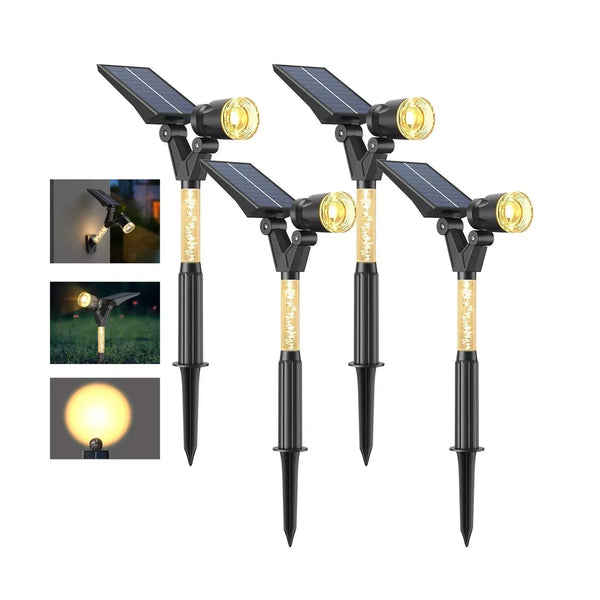 Solar Spot Lights Outdoor-أضواء خارجية تعمل بالطاقة الشمسية