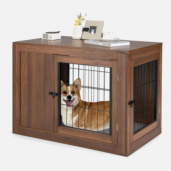 طاولة وبيت للحيوانات الاليفة قابل للقفلLockable Pet Table and House