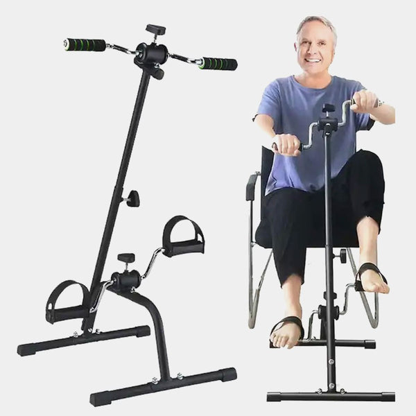 دراجة تمارين بدواستين للذراعين و الاقدام Exercise bike with two pedals for arms and feet