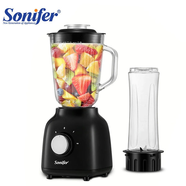 خلاط كهربائي وعصارة فواكه Sonifer Mixer 2 in 1 SF-8113