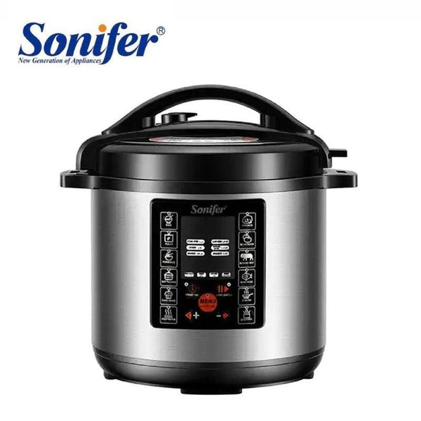 طنجرة ضغط هوائية ديجيتال بسعة 8 لتر SONIFER Electric Pressure CookerSF-4032 - Dupamine Store - 78.000