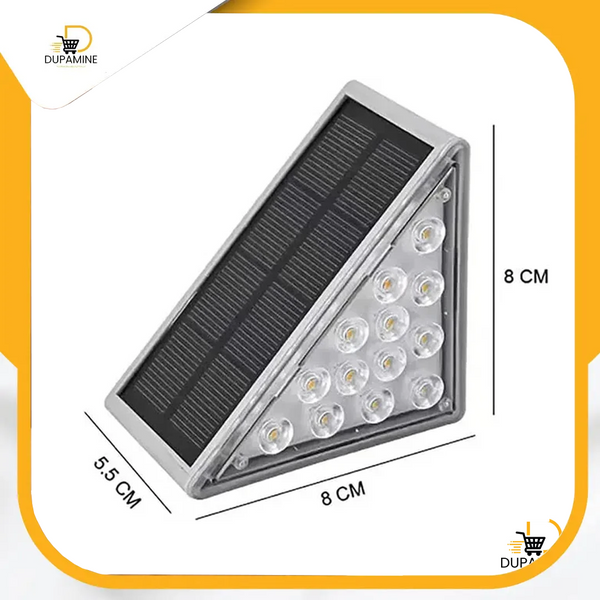 Solar Stair Lights - أضواء السلالم بالطاقة الشمسية قطعتين