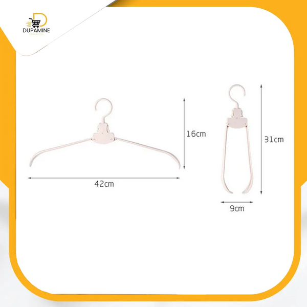 Foldable Leg Clothes Hanger - علاقة ملابس ارجل قابلة للثني