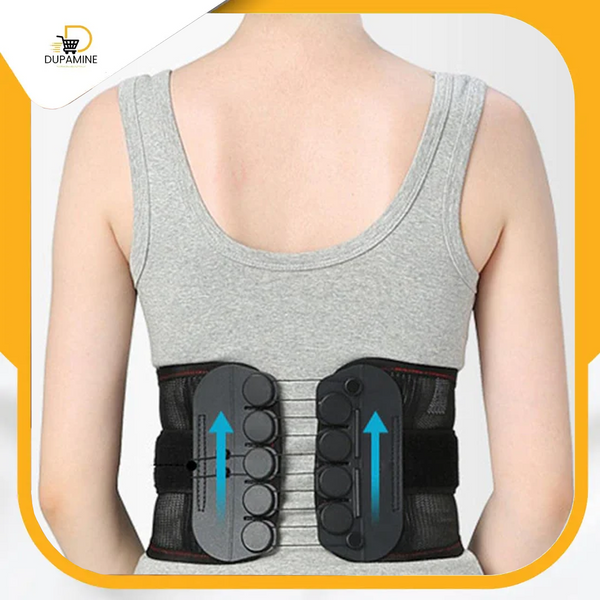 Back Posture Corrector Belt -حزام تقويم ودعم الظهر القابل للتعديل
