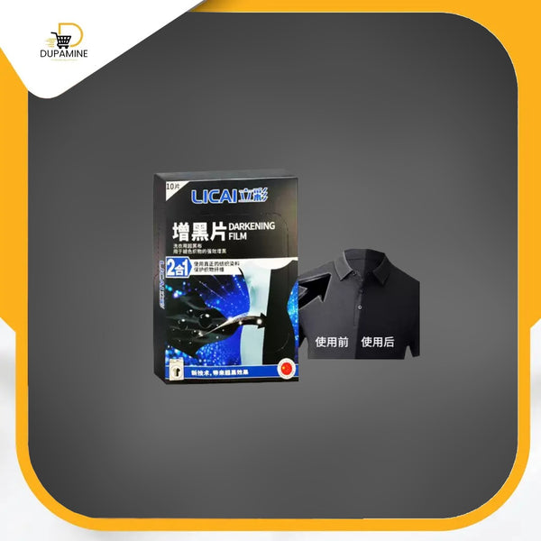 Black tissues to refresh black shades - مناديل سوداء لتجديد درجات اللون الاسود