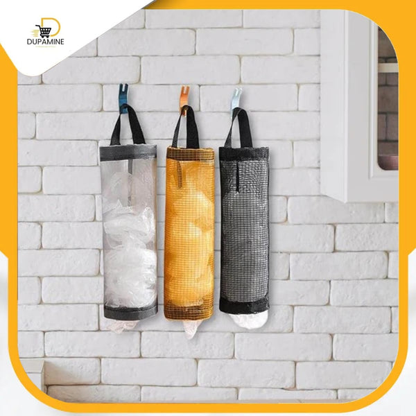 Foldable Plastic Bag Organizer - حامل أكياس بلاستيك قابل للطي