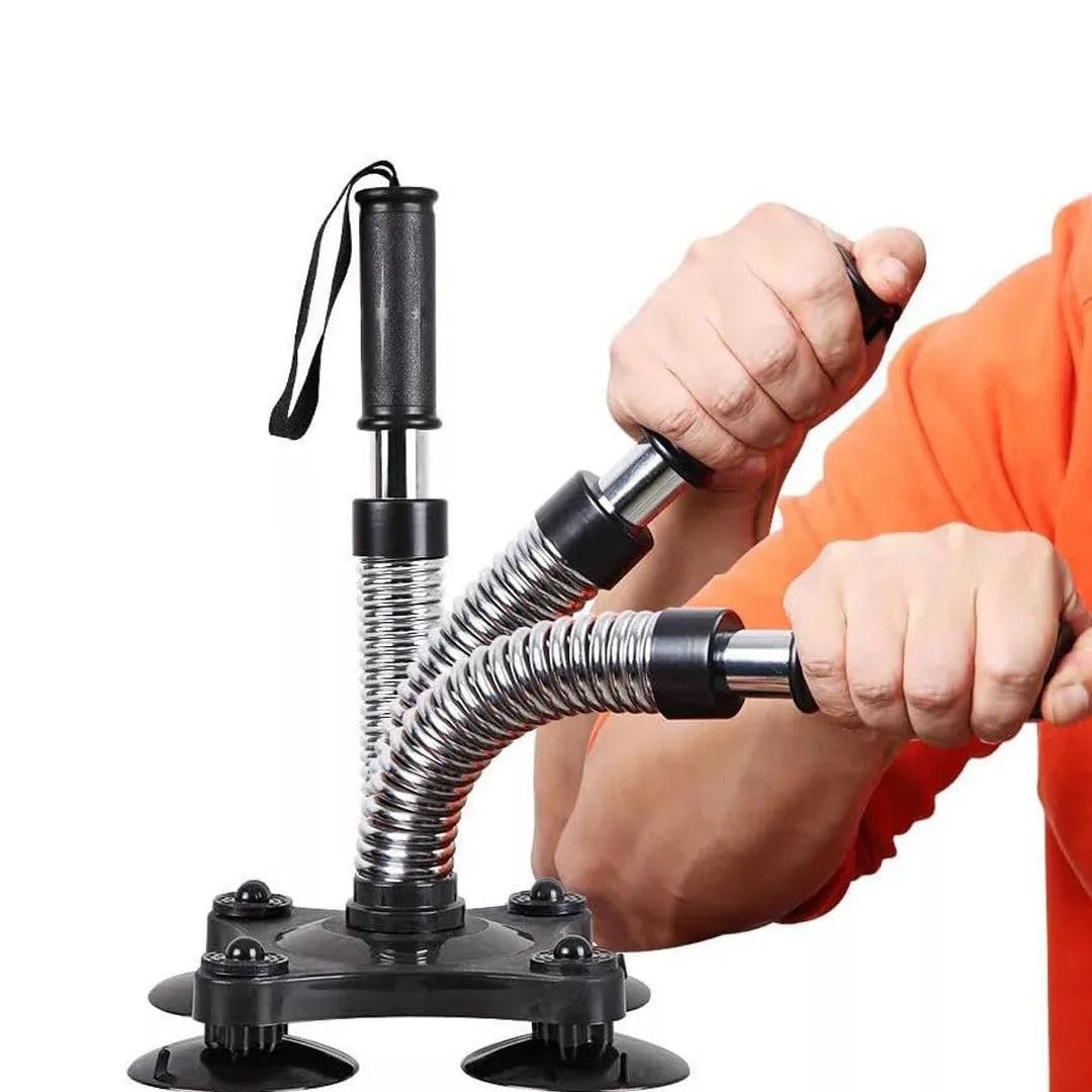thumbnail image 2 of Adjustable Spring Arm Trainer - 3 Resistance Levels For Full Body Strength Training At Home 2 of 9