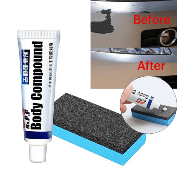 مزيل خدوش طلاء السيارات عالي الفعالية مع اسفنجة Body Compound Scratch Remover Scratch Clear Kit - Dupamine Store - 7.000