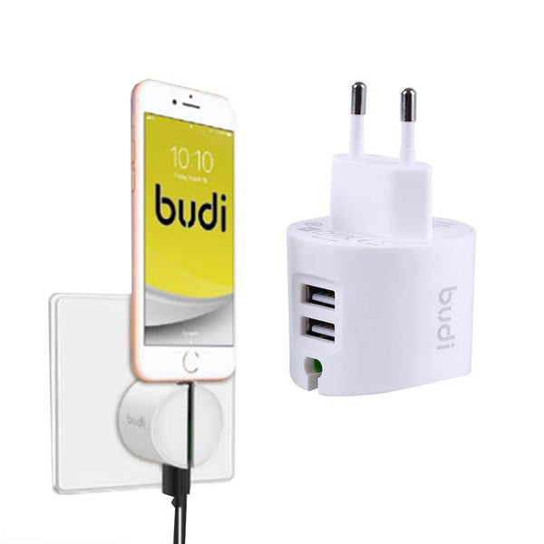 شاحن + كيبل متعدد الإستخدام budi home charger + cable Usb - Dupamine Store - 7.000