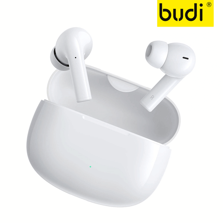 سماعات أذنين بلوتوث تعمل بالشحن Budi TWS Wireless Earbuds - Dupamine Store - 22.000