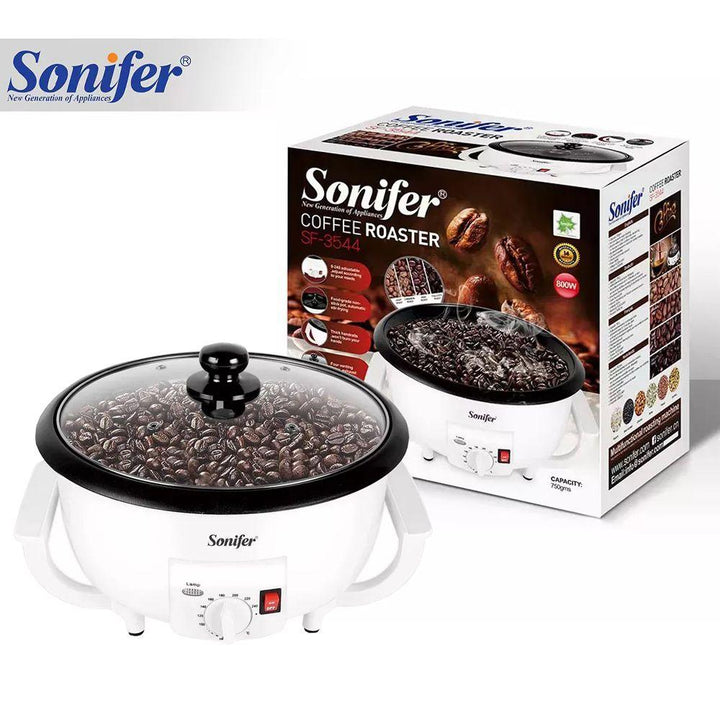 ماكينة تحميص حبوب القهوة/البوشار Coffee Bean/ Popcorn Roaster Machine Sonifer sf-3544 - Dupamine Store - 32.000