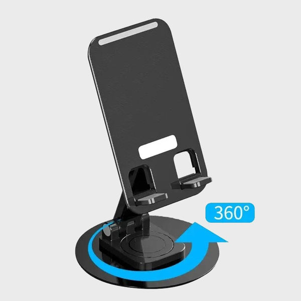 ستاند معدني للتابليت والموبايل قابل للدوران Desktop Retractable Folding Phone Stand - Dupamine Store - 6.000