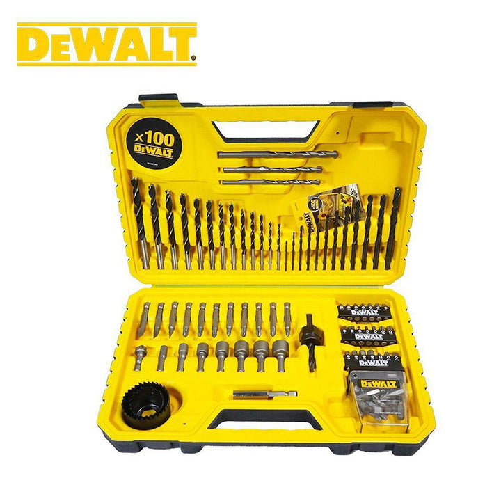 طقم ملحقات الدرل الأصلي DEWALT متعدد الإستخدامات 100PCS - Dupamine Store - 25.000