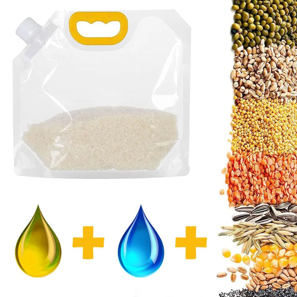 أكياس تخزين البقوليات والسوائل Legume and Liquid Storage Bags