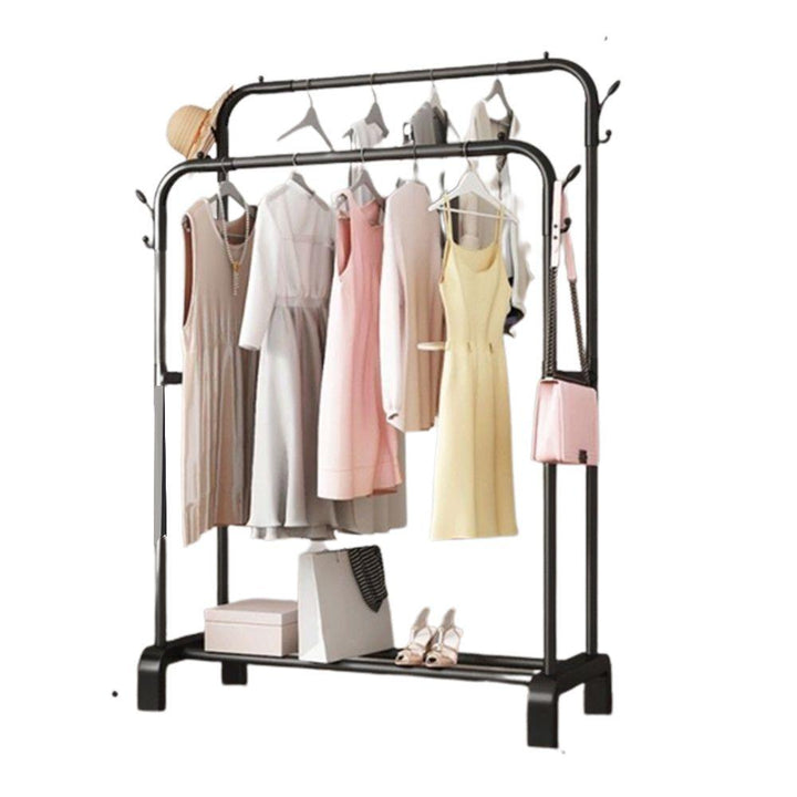 ستاند معدني دبل للملابس متعدد الإستخدام Double multi- use metal clothes stand - Dupamine Store - 18.000