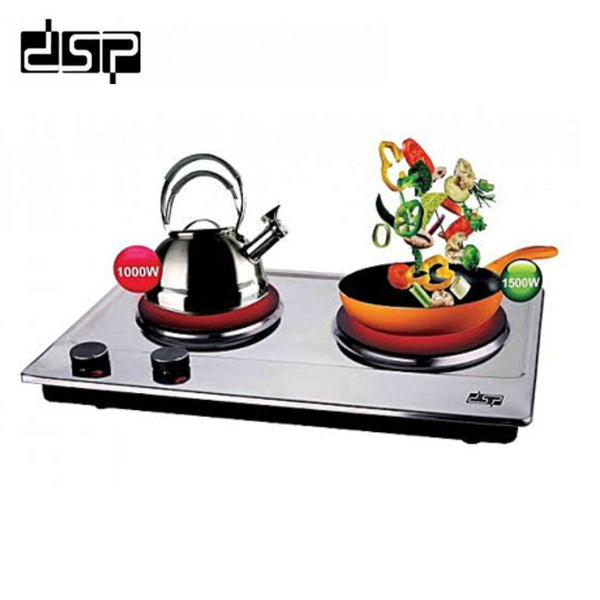 غاز غطس كهربائي دبل DSP Hot plate 2 in 1 Kd4047 - Dupamine Store - 32.000