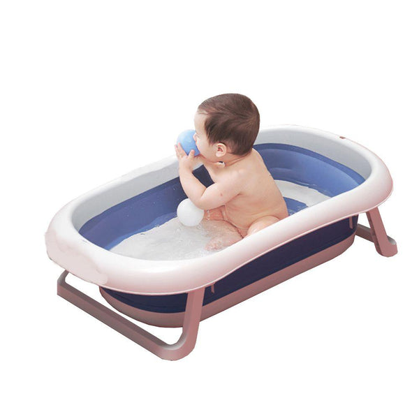 بانيو أطفال سيليكون قابل للطي foldable silicone baby bathtub - Dupamine Store - 15.000