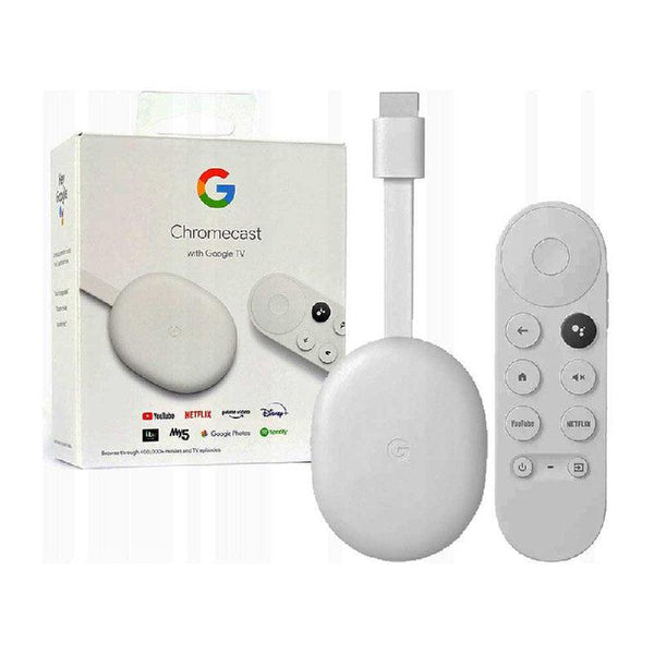 مشغل الانترنت على التلفزيون Google Chromecast with Google TV - Dupamine Store - 72.000