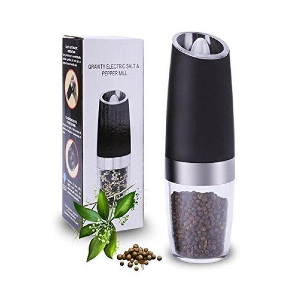 مطحنة الملح والفلفل العصرية تعمل على البطاريات Gravity electric salt & pepper grinder - Dupamine Store - 9.000