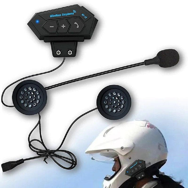 سماعات لاسلكية مع مايك تركب على الخوذة ضد الماء Helmet Wireless Earphon - Dupamine Store - 28.000