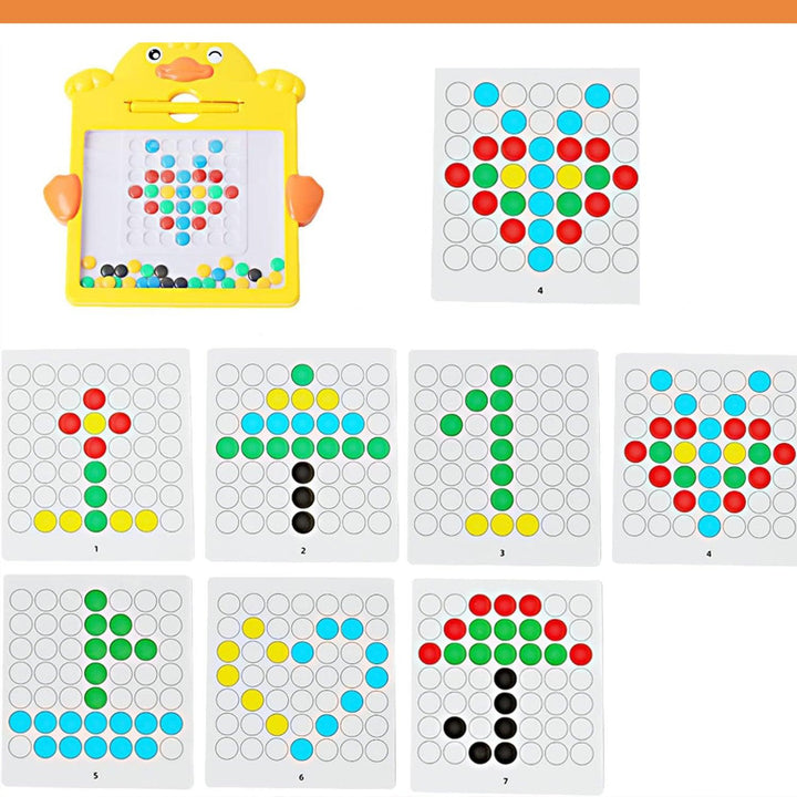 لوحة رسم مغناطيسية للأطفال الصغارHINSLEAMER Magnetic Drawing Board for Toddlers - Dupamine Store - 10.000