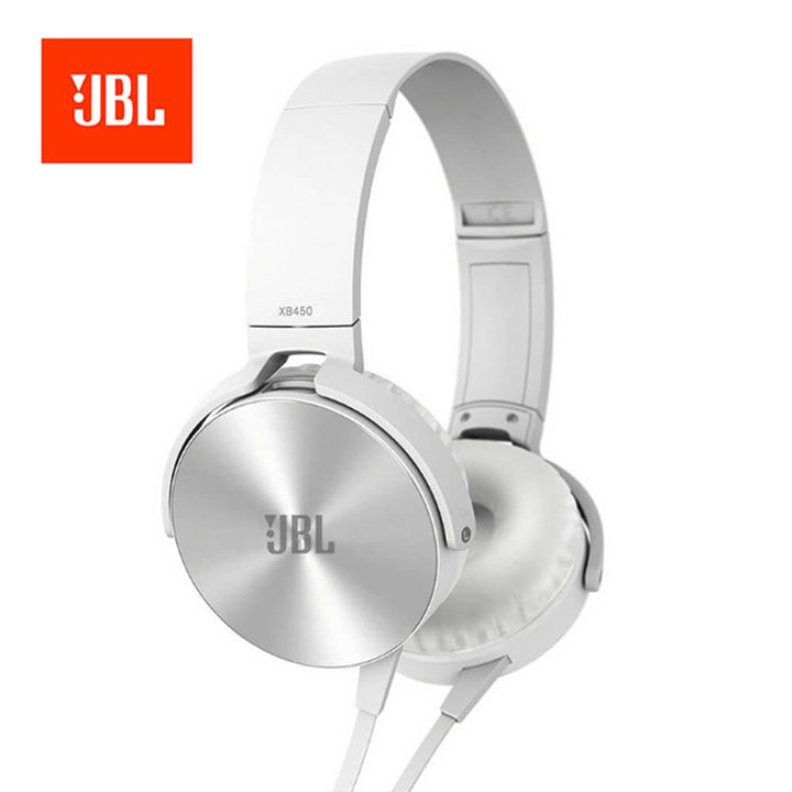 سماعات رأس سلكية مع مايكروفون JBL Extra Bass Stereo Headphones XB 450 - Dupamine Store - 7.000