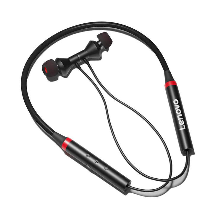 سماعات رياضية بلوتوث لاسلكية مع مايكروفون Lenovo HE05 Neckband Earphones Sports Wireless - Dupamine Store - 18.000