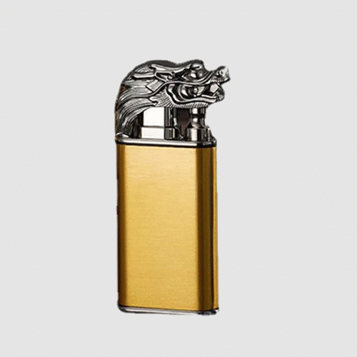 ولاعة على شكل أسد أو تنين ضد الرياح Lion and Dragon Lighter wind proof Dupamine Store