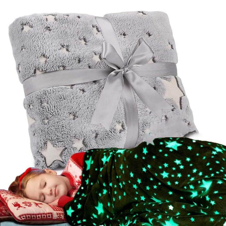 حرام مضيئ في الظلام للأطفال Magic Glow In The Dark Blanket - Dupamine Store - 16.000