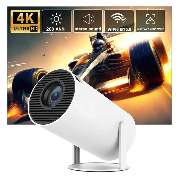 Android 11.0 Portable Cinema Projector – Complete Cinematic Experience Wherever You Are