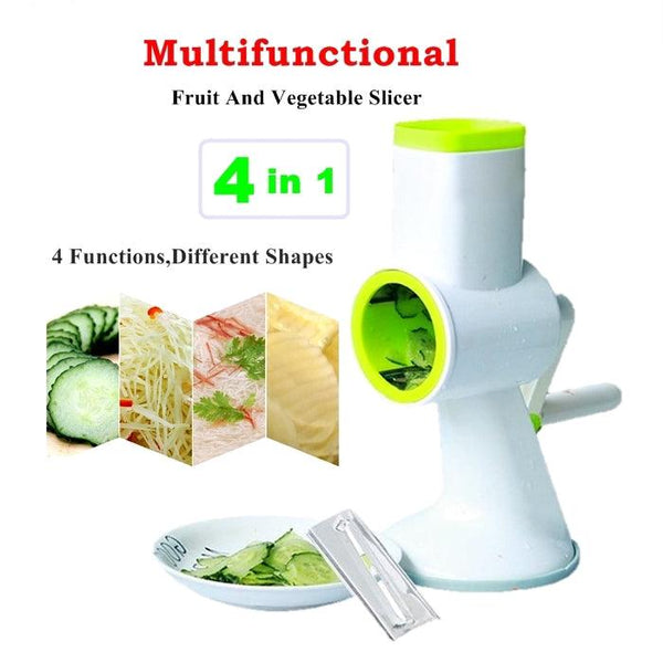 قطاعة خضار وفواكه multifunctional fruit and vegtable slicer 4 in 1 - Dupamine Store - 12.000