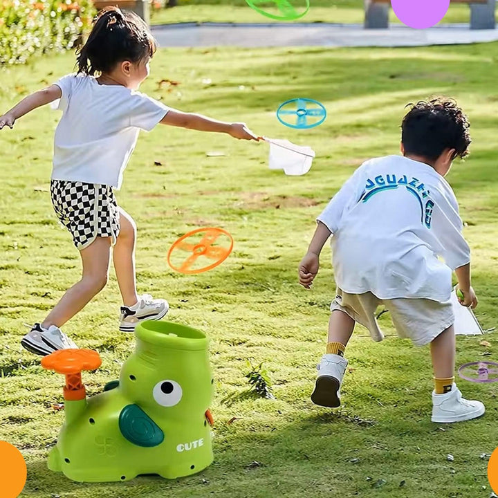 لعبة تجميع المراوح المتطايرةNovelty Launch Cartoon Frog Plastic Flying - Dupamine Store - 10.000