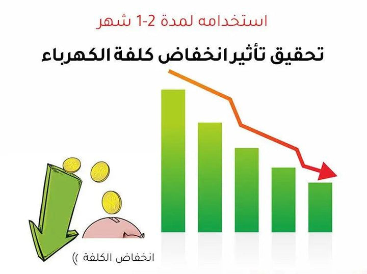 جهاز توفير الطاقة المتكامل - مثالي للاستخدام في المنزل والمتجر - Dupamine Store - 12.000